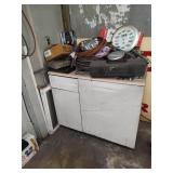 Cabinet and Contents - Read Details