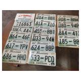16 License Plates