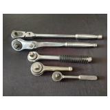 5 Assorted Ratchets