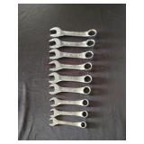 9 pcs S-K Short Wrench Set