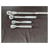 4 Craftsman Ratchets - Read Details