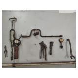 Collection of Antique & Vintage Tools