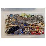 Small Container of Costume Jewelry
