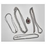 Stainless Steel Chains & Pendant