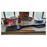1989 Longaberger Baskets, Pancake Supplies & more