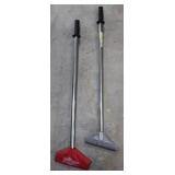 2pc. 8in Adjustable Razor Floor Scrapers