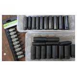 Collection of Sockets Standard/ Metric/ Star Bit