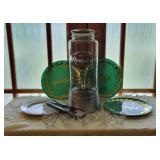 Serving a Crowd- Clear Glass Beverage Dispenser