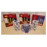 3 sets of Electric Candles & 3 Wax Candles