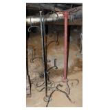 Antique Cast Iron Coat/ Hat Racks