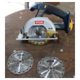 Ryobi 5-1/2in 18V One+ Circular Saw -Needs Battery