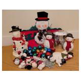 2 Snowmen Selling Snowballs