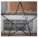 Vintage Large Yard Christmas Star w/ Lights