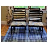 4 Metal Dinning Room Chairs