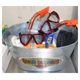 Collection of Pool Necessities