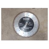 Ridgid 14" Diamond Blade