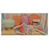 XL Twin Bedding - 10" x 10" Stool