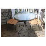 Small Outdoor Patio Table & Chairs Set