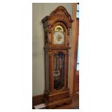 Oak Sligh Grandfather Clock