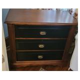 2 Drawer Cabinet with Slide Out