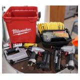 Porter Cable Nailers & Stapler Kit w/ Nails & Hose
