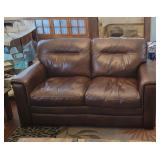 2 Seat Leather Sofa