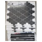 Collection of Black Tiles & Tile Strips