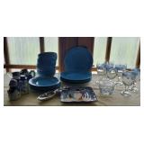 Libbey 4 Place Setting & 6 Goblets