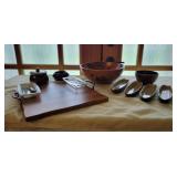 Woodland Wooden Serving Bowl & Tray