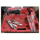 Milwaukee Sawzall Reciprocating Saw w/ Blades
