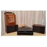 Insignia Receiver & 2 Bose Speakers