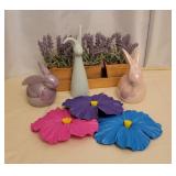 Home Dï¿½cor- Ceramic Bunnies