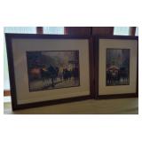 2 G. Harvey Prints Double Signed & Numbered Prints