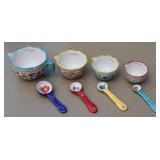Pioneer Woman Measuring Cups & Tbsp./ Tsp.