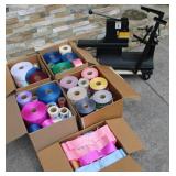 Industrial Bow Maker Machine w/ Ribbon Collection