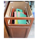 Wooden Cabinet (Missing Drawer & Top)