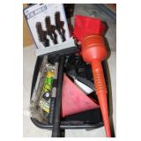 Car Oil Changing Supplies