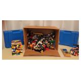 Large Collection of Legos & 2 Carry Cases
