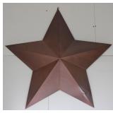 36" Copper Wall Hanging Star