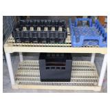 Plastic Storage Shelf w/ Storage Bins