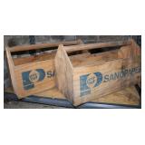 2pc. Vintage Pro-Cut Sandpaper Tool Boxes