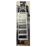 Husky 8ft Aluminum Ladder w/ Ladder Extensions