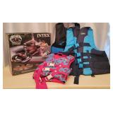 Intex Inflatable Pool Toy & Life Vests