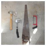 4pc. Axe and Saw Collection