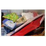 2 Totes of Fabric