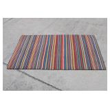 Multi-Colored Striped The Land of Nod Area Rug