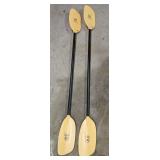 2pc Werner Skagit Carbon Shaft Kayak Paddles