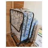 Folding Twin Bed w/ extra mattress