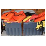 Large Collection of Life Jackets