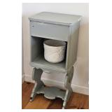 French Bedside Cabinet Table